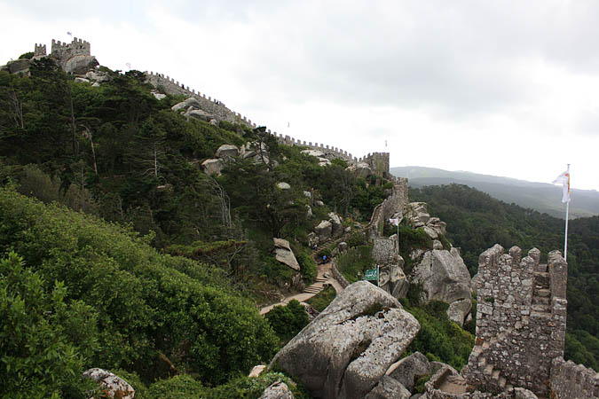 Portugal - Ruinen einer alten Maurenfestung