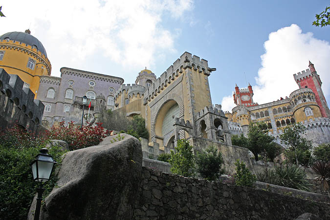 Portugal - Palacio da Pena, so eine Art portugiesisches Neuschwanstein